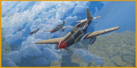 P-51B Mustang painting