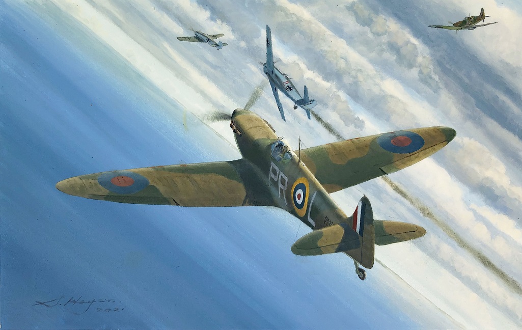 Spitfire painting