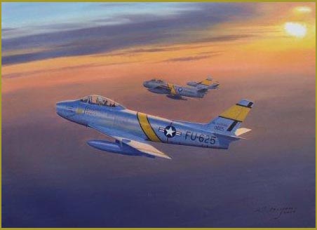 F-86 painting 334th FIS