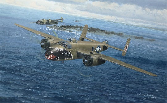 B-25 Bettys Dream painting