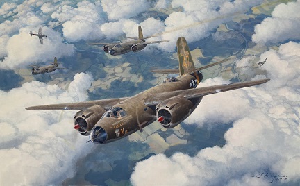 B-26 print by Steven Heyen