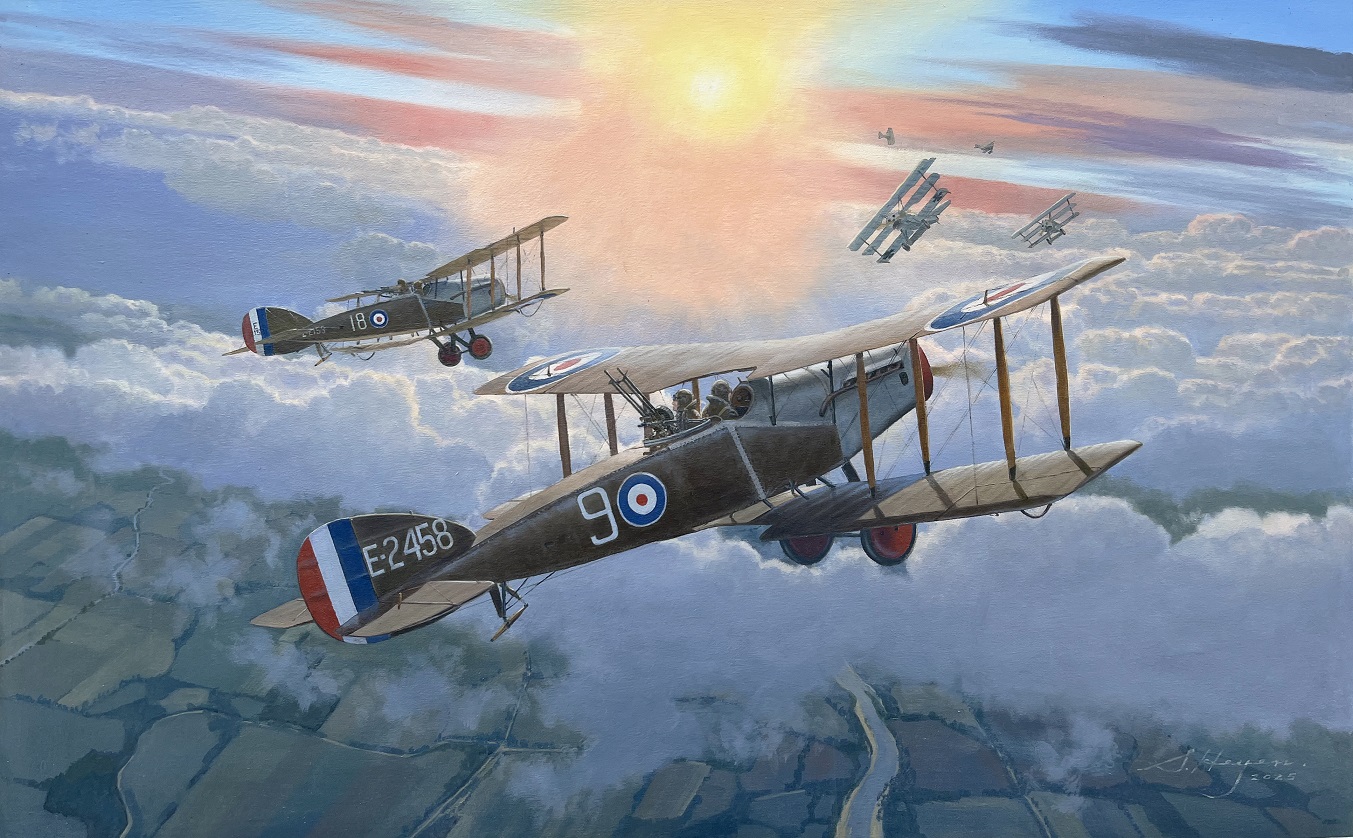 Bristol Fighter painting