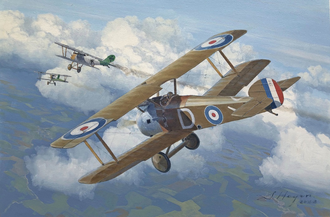 Sopwith Camel painting