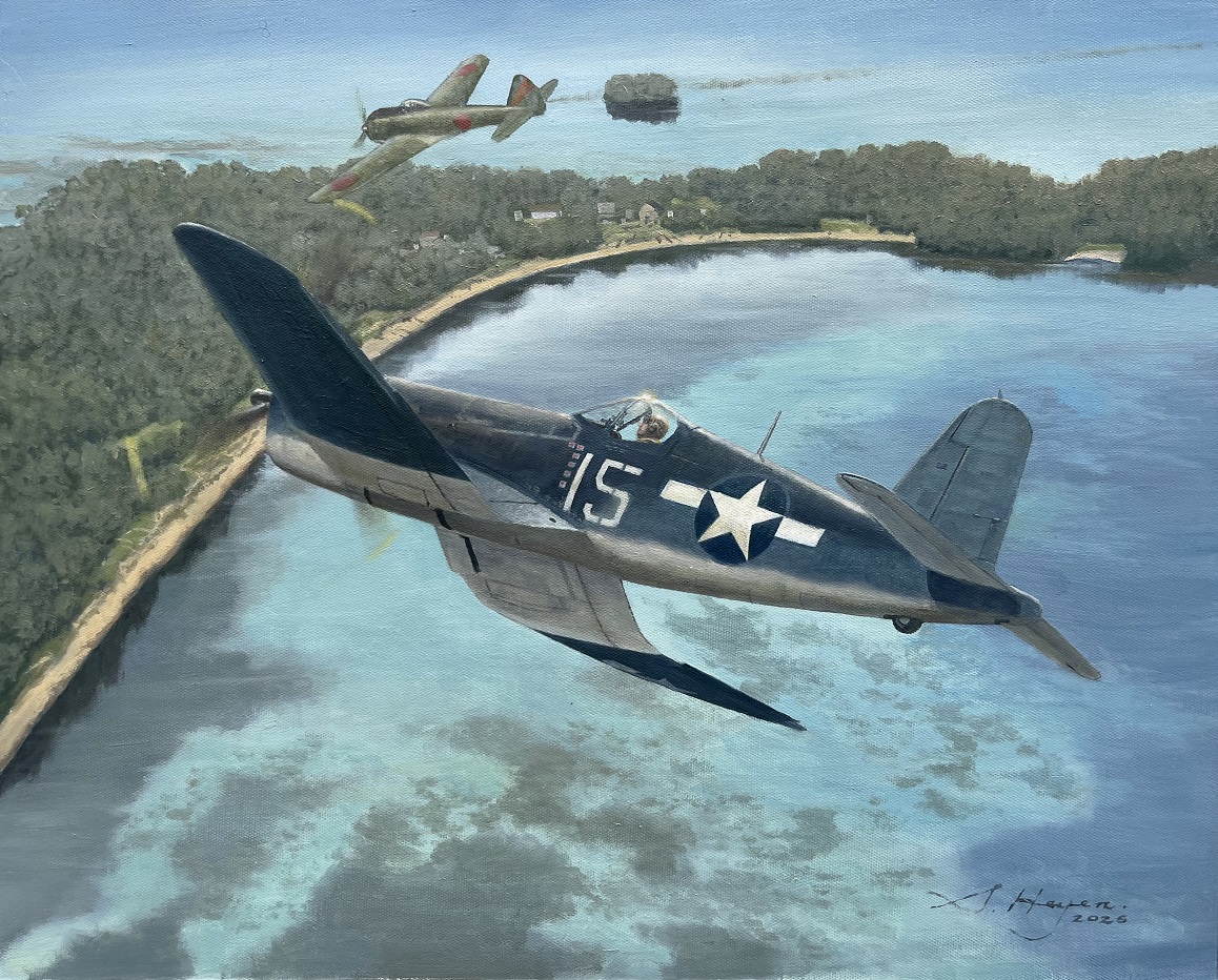 F4U1-A Corsair painting