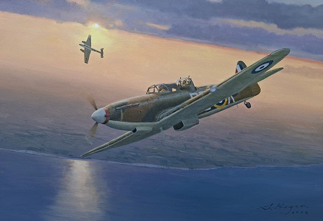 Boulton Paul Defiant painting