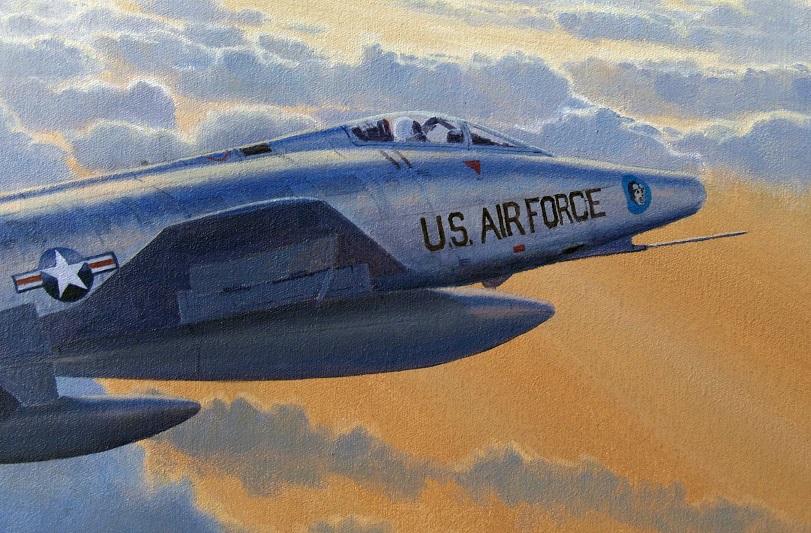 Airplane painting