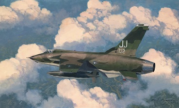 F-105 Thunderchief painting