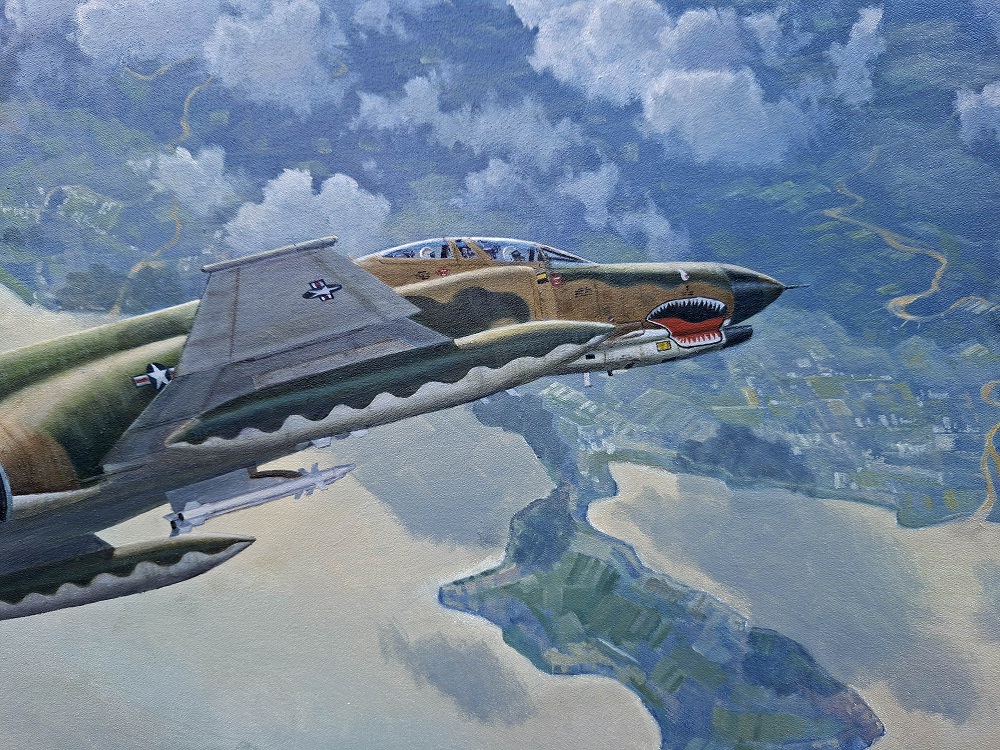 F-4 Phantom aviation art art
