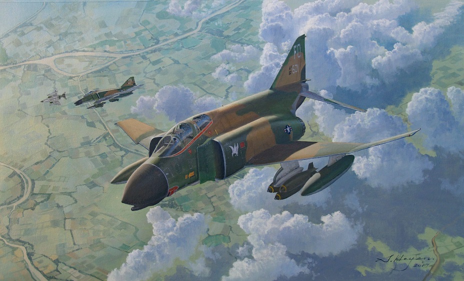 F-4D Phantom painting