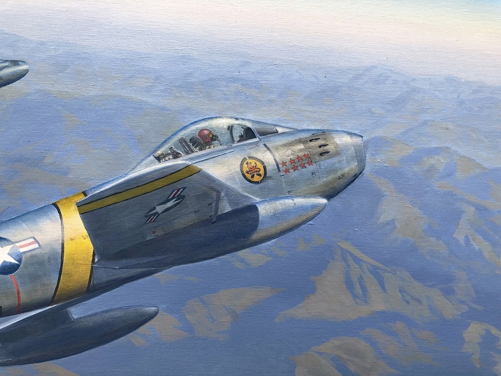 Airplane art F-86