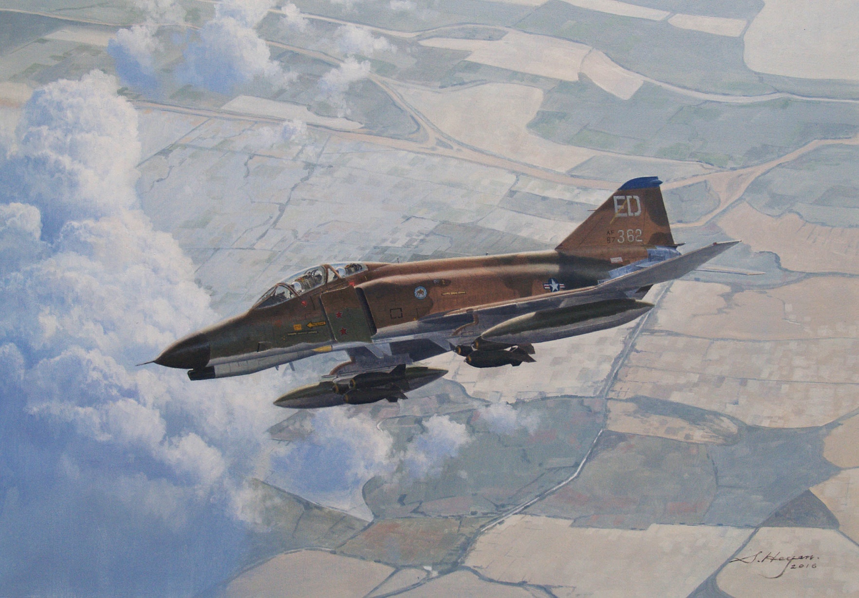 F-4E Phantom painting