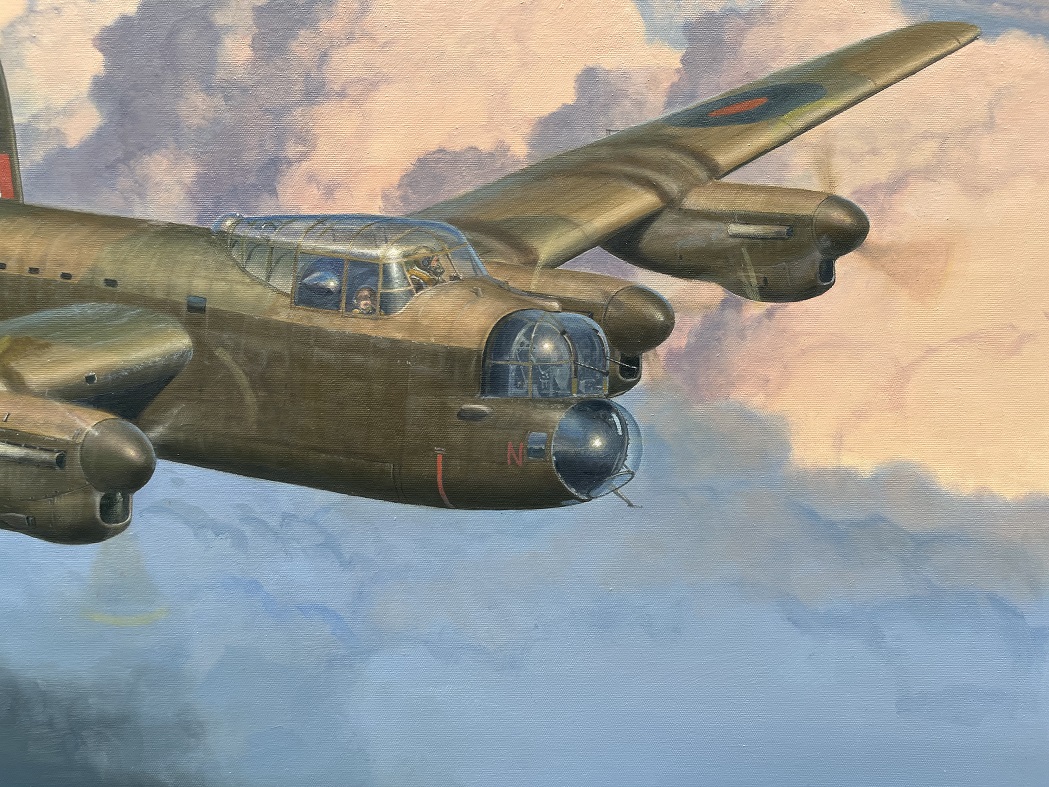 Airplane art Avro Lancaster