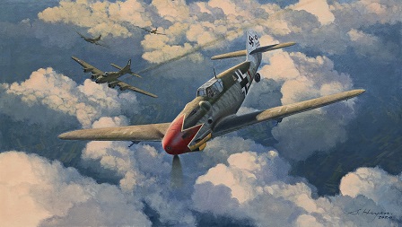 Me109F painting