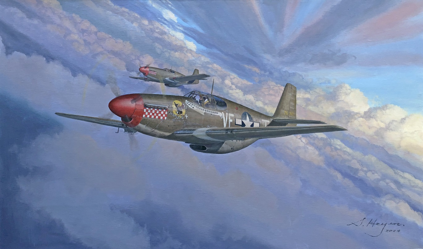 Aviation Art P-51B Don Gentile