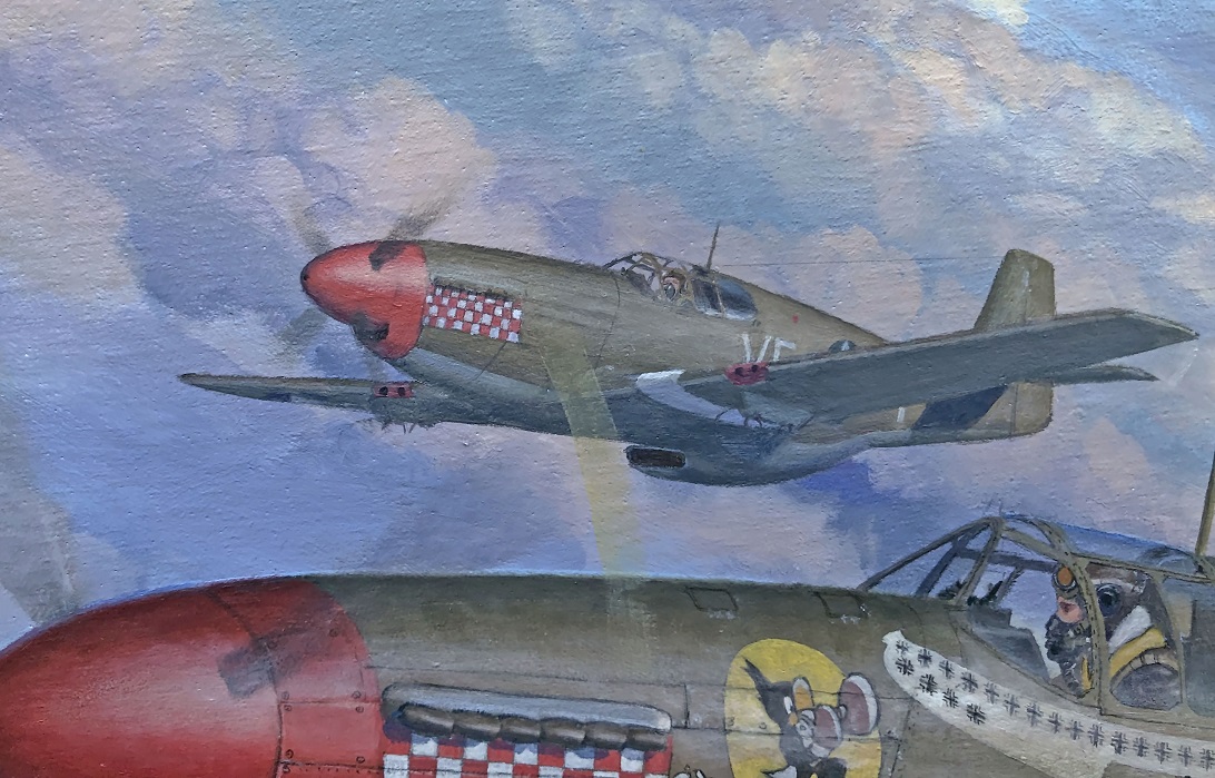 P-51B painting