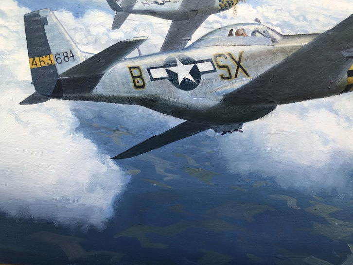 P-51 painting
