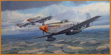 P-51 aviation art