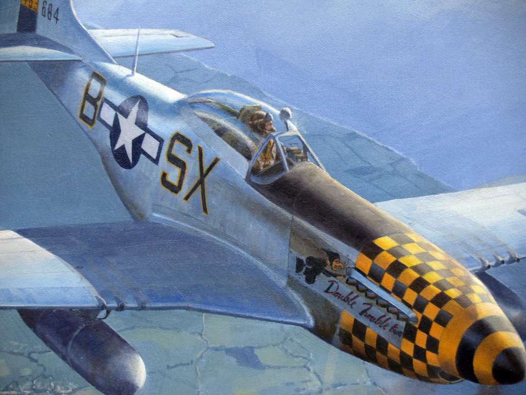 P-51 painting