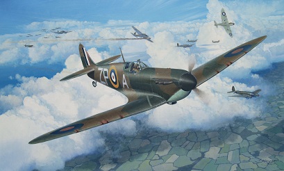 Battle of Britain Spitfire print
