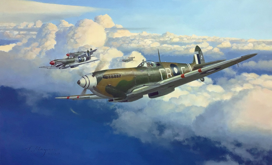 Spitfire Mk8 Clive Caldwell RAAF