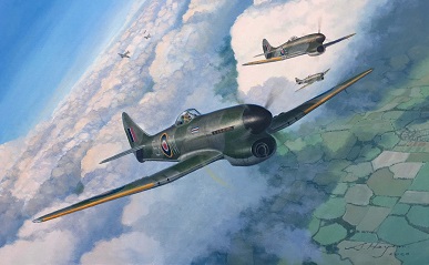 Hawker Tempest painting