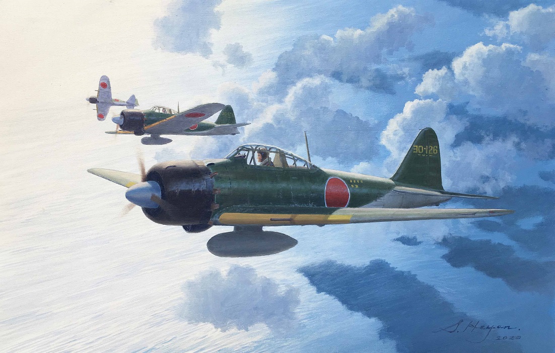 A6M5 Zero painting