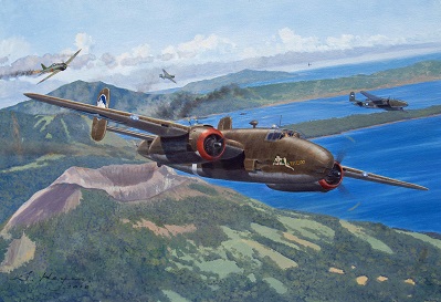 B-25 painting