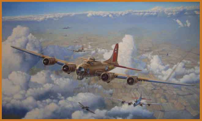 B-17 Painting