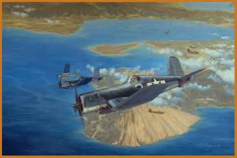 F4u-1 Corsair painting