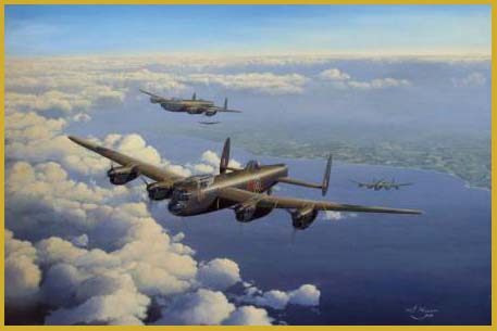 Avro Lancaster painting