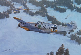 Me109F painting