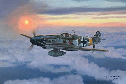 Me109g painting